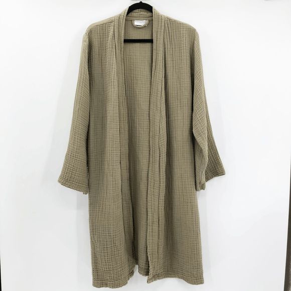 Parachute Other - Parachute Men's Green Cloud Cotton Gauze Sleepwear Robe Size M